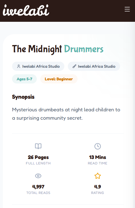 Interactive African Folklore