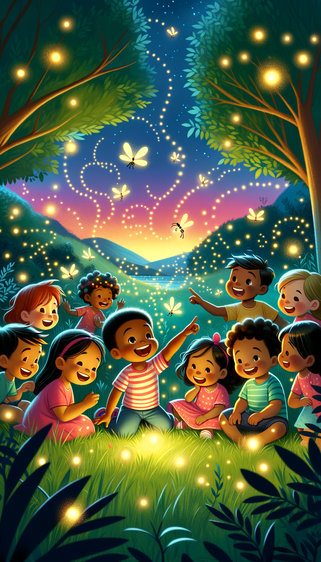 The Fireflies’ Night Celebration