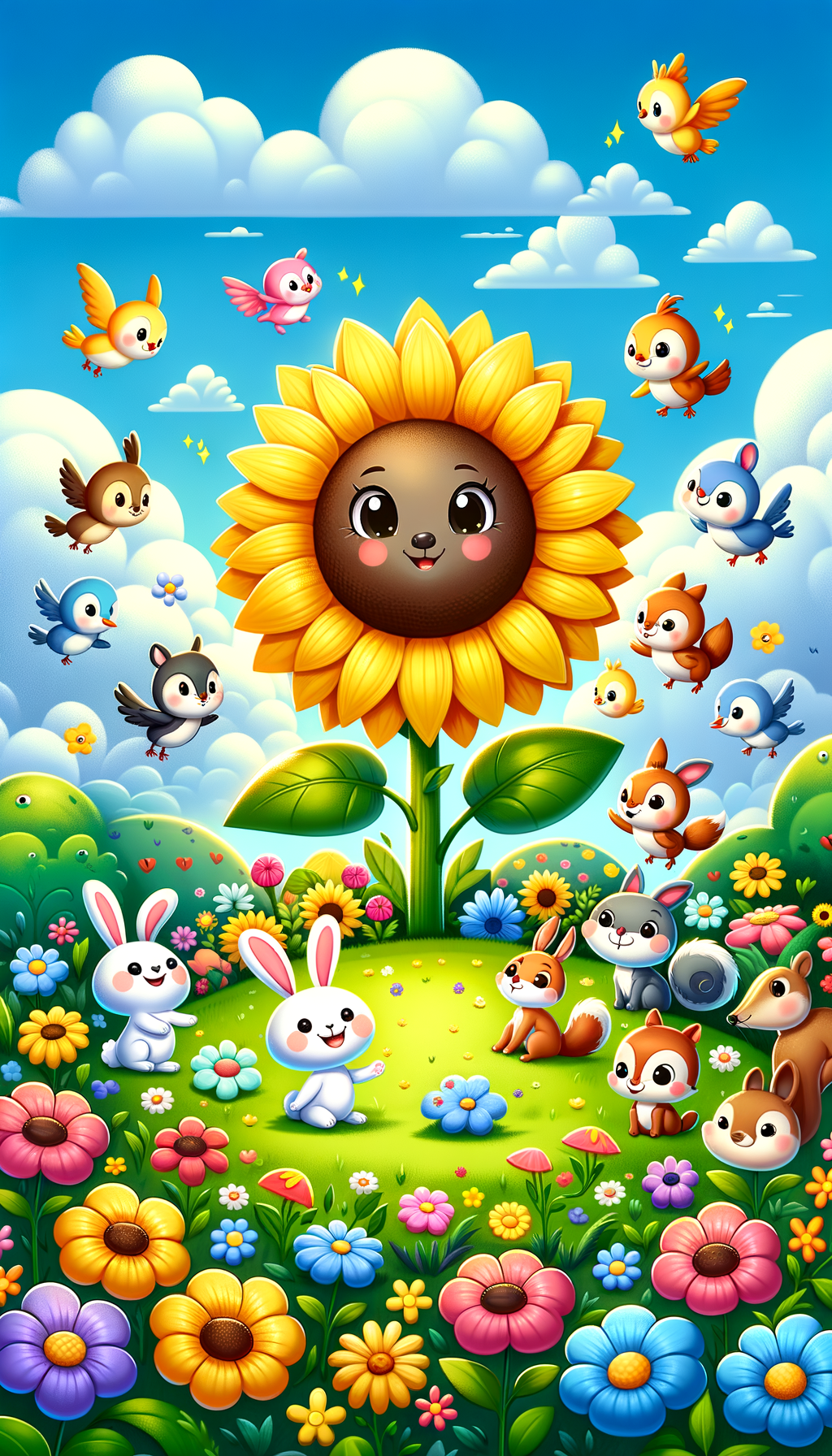 The Sunflower in Mama’s Garden