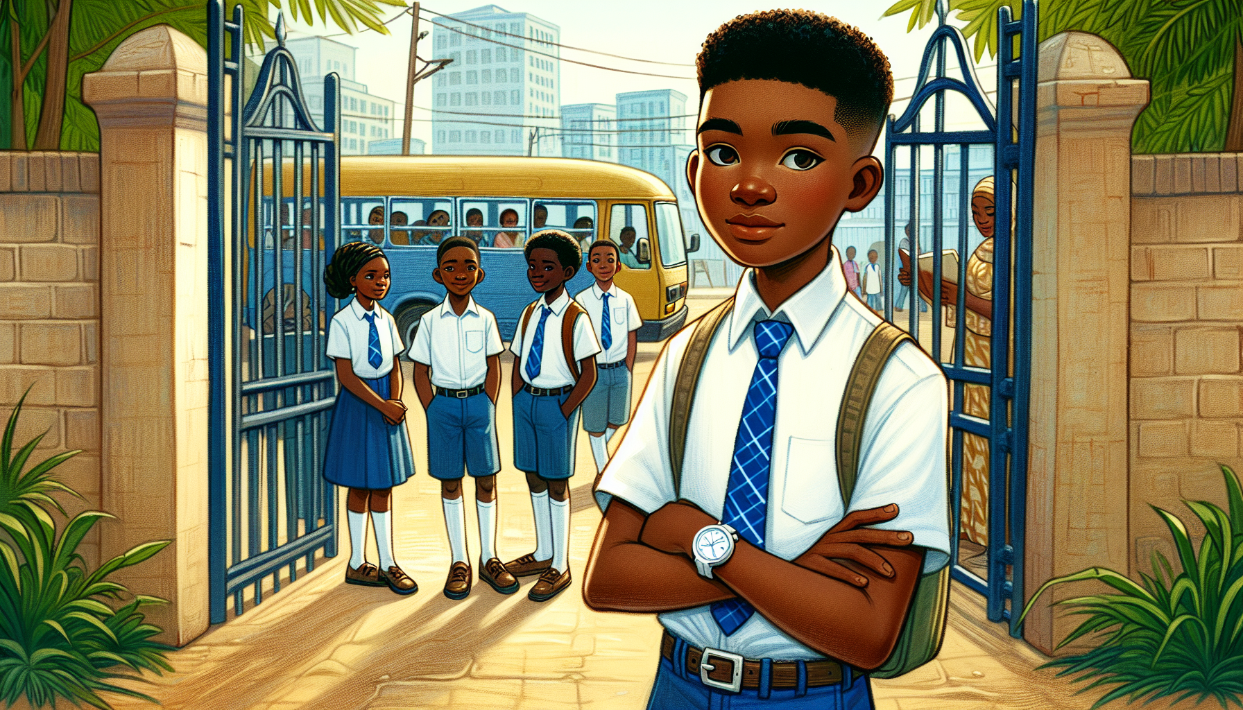 Crossing the Gates: Tunde's Journey