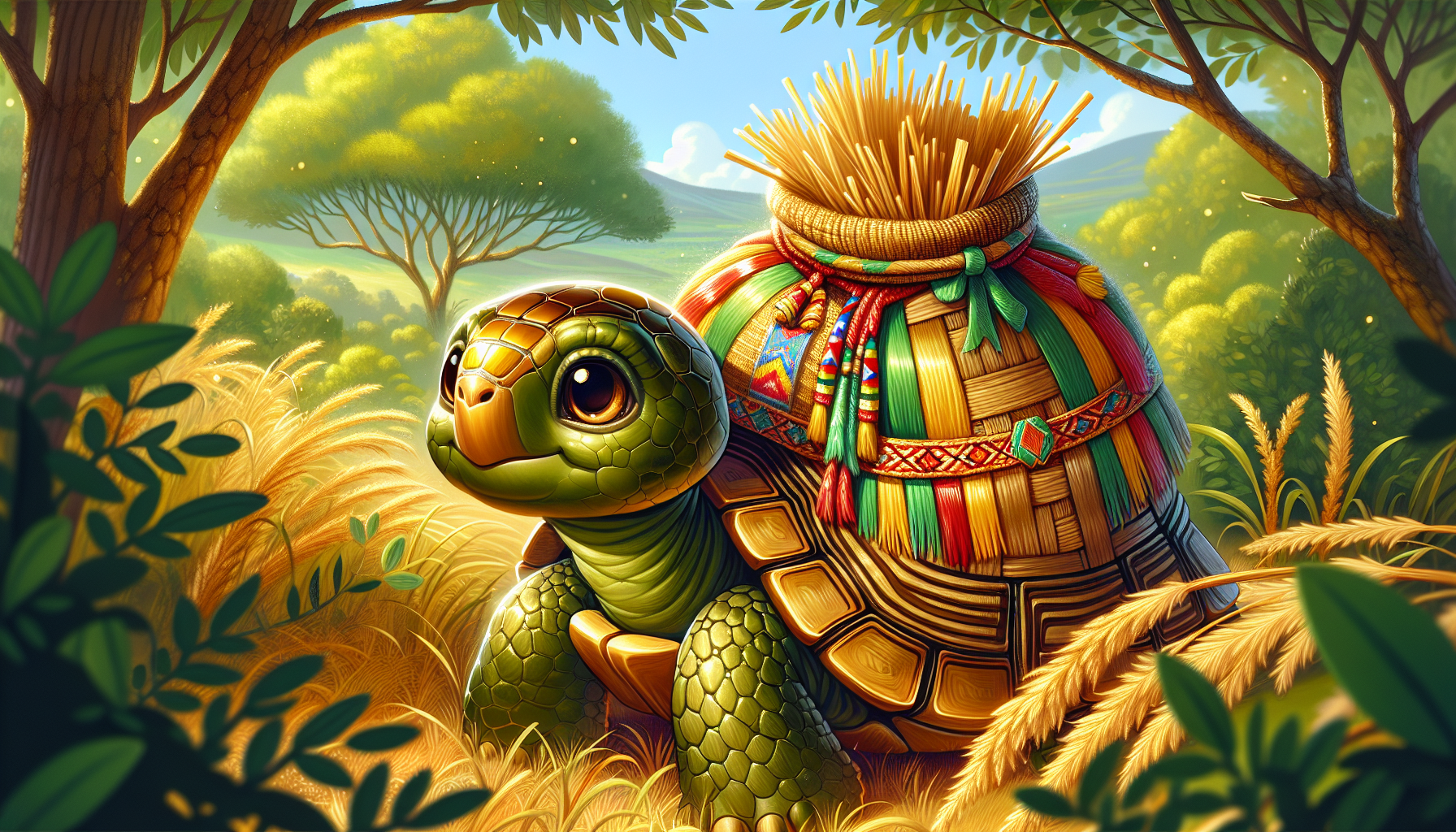 The Tortoise and the Borrowed Grain