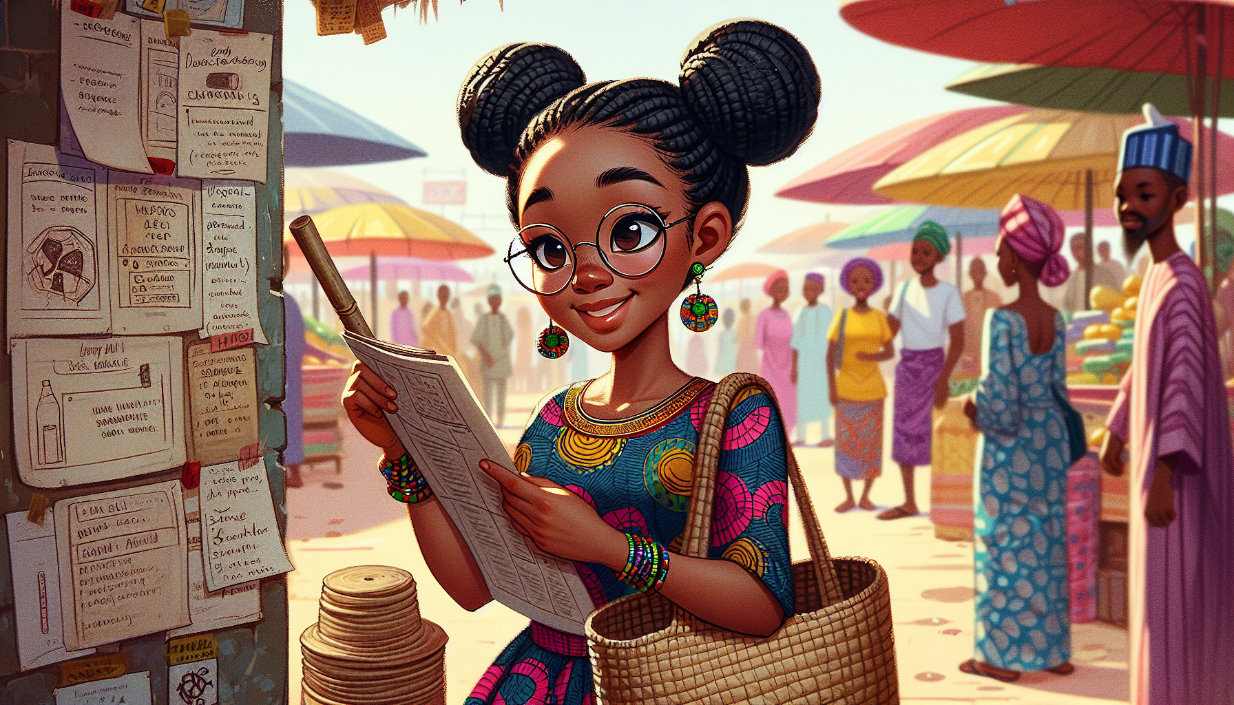 Moremi and the Market Without Plastic