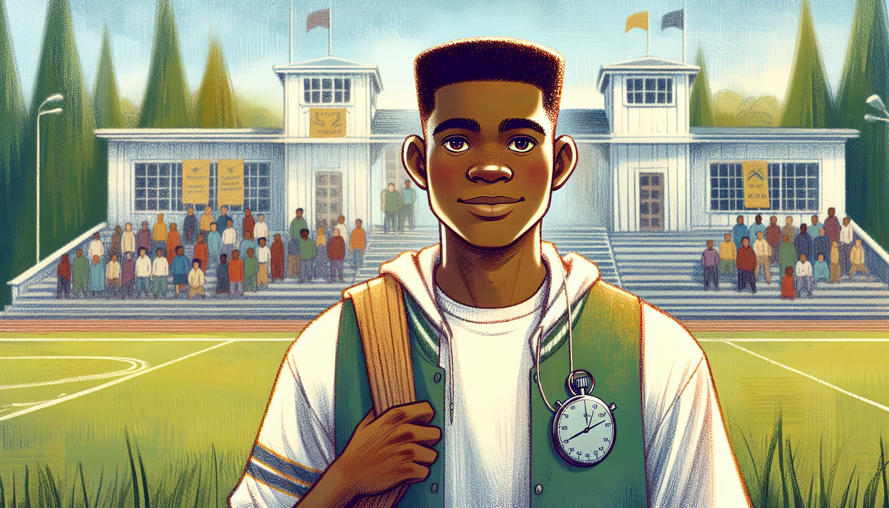 Standing Tall at Sunrise