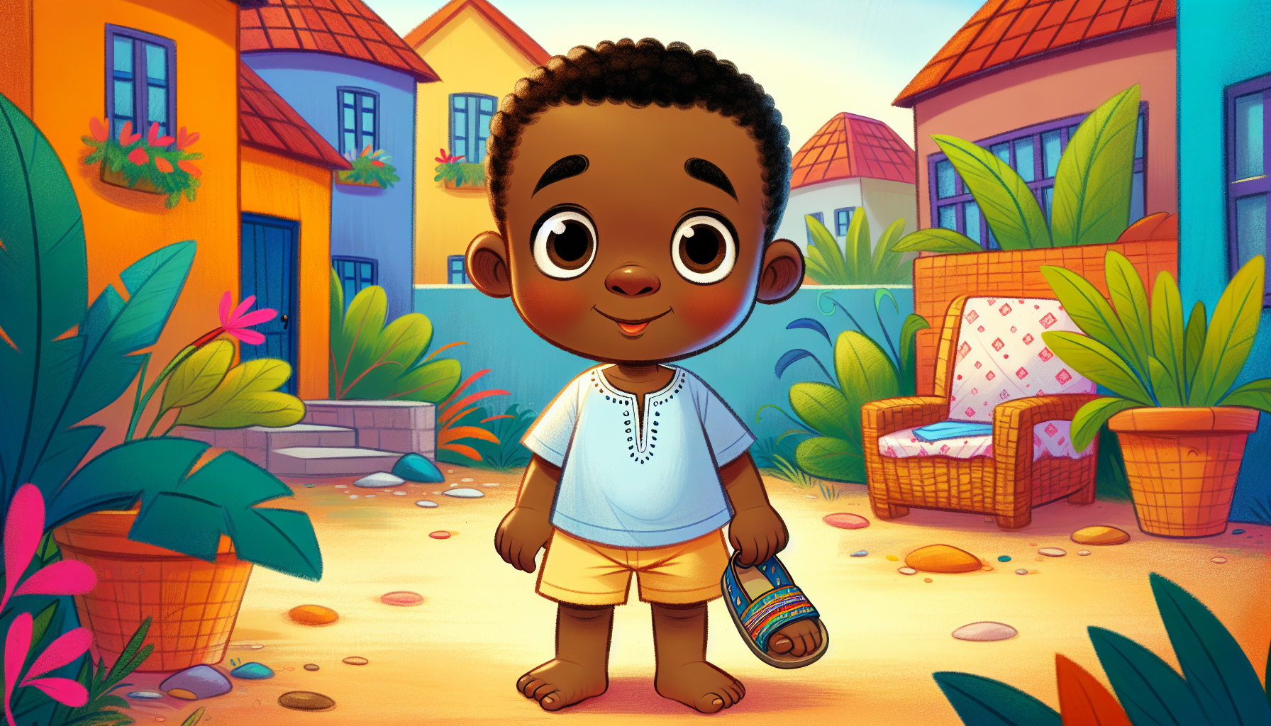 Tayo and the Lost Sandal