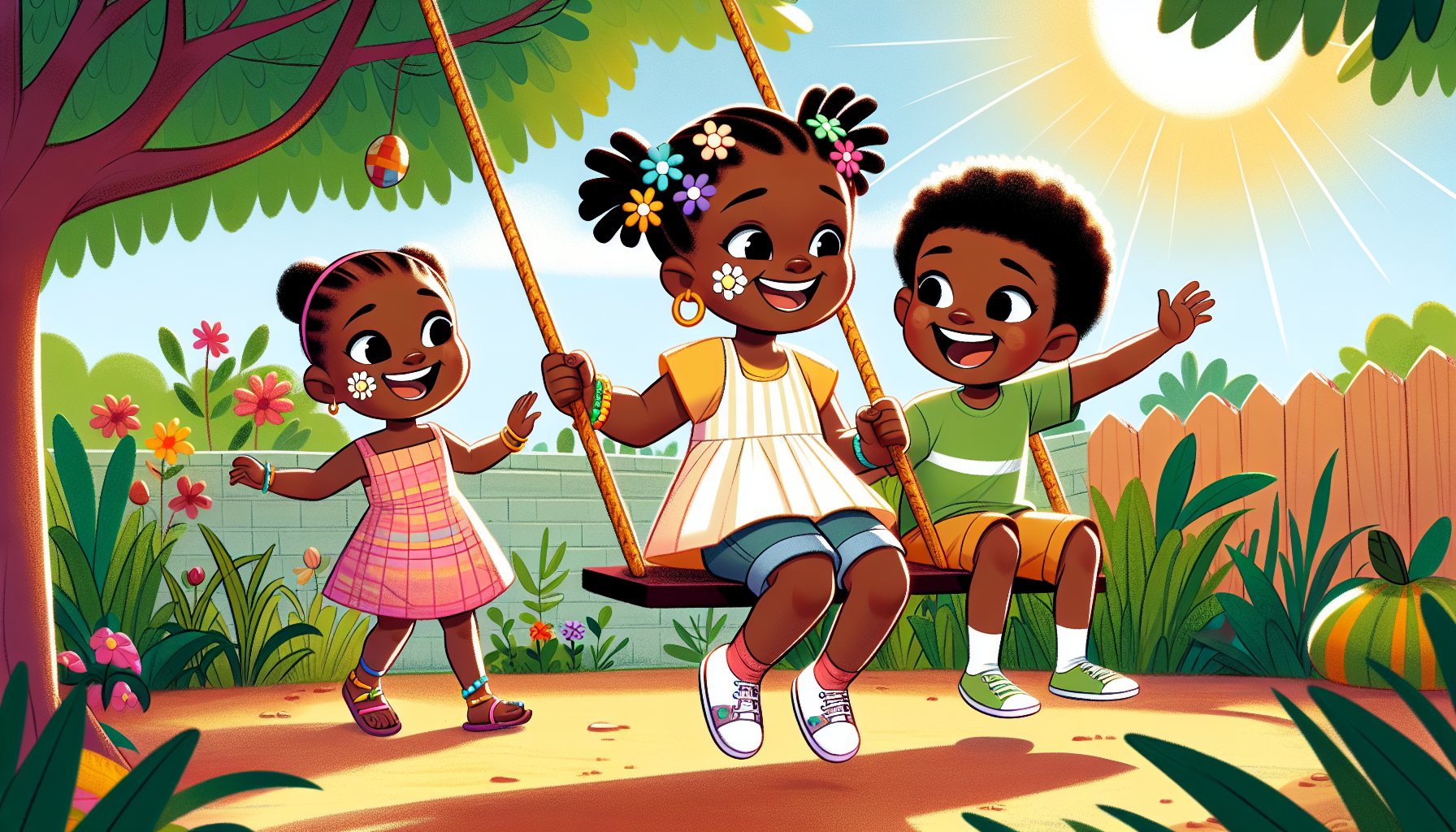 Teni and the New Family Next Door