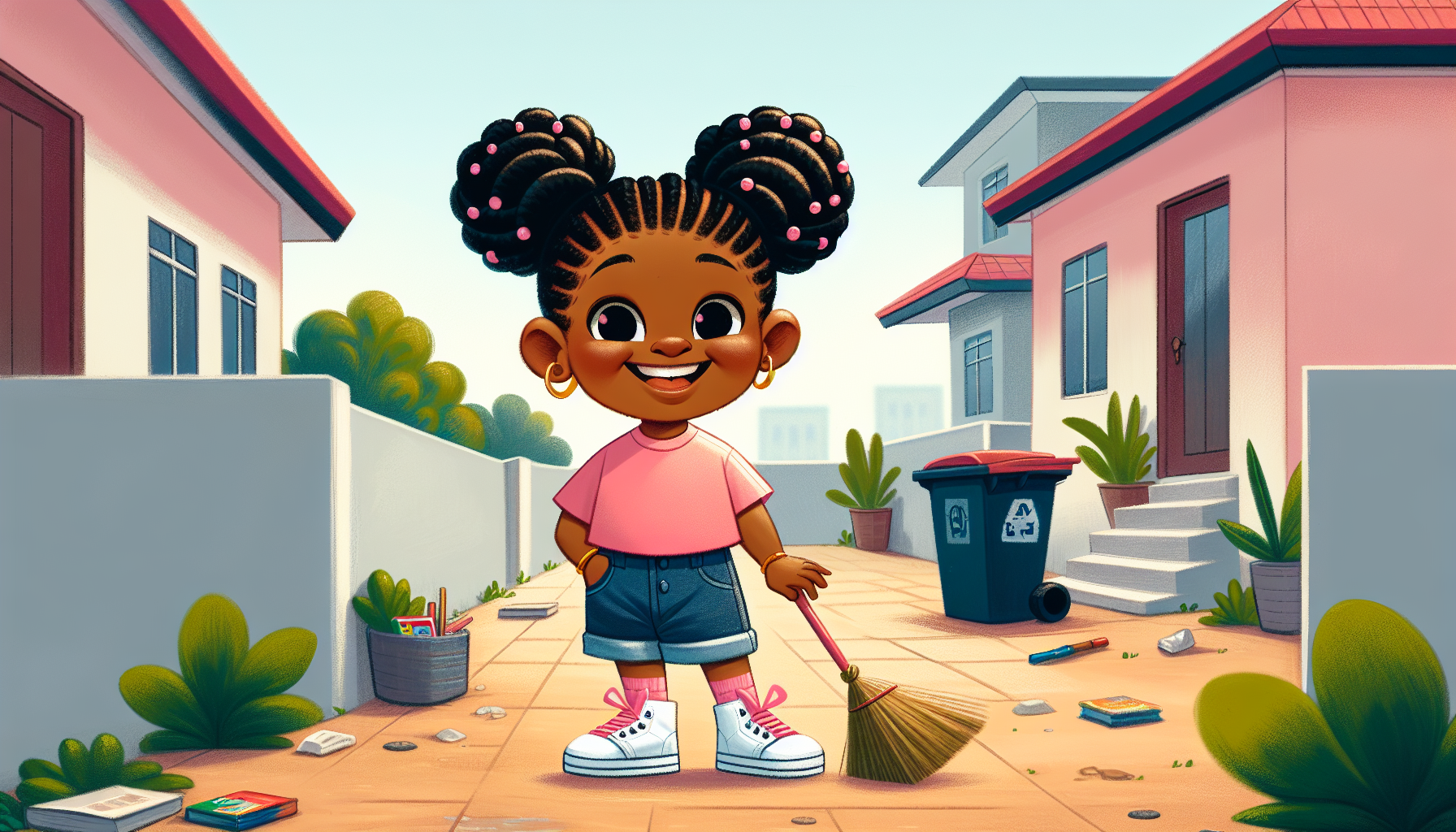 Teni's Brave First Step