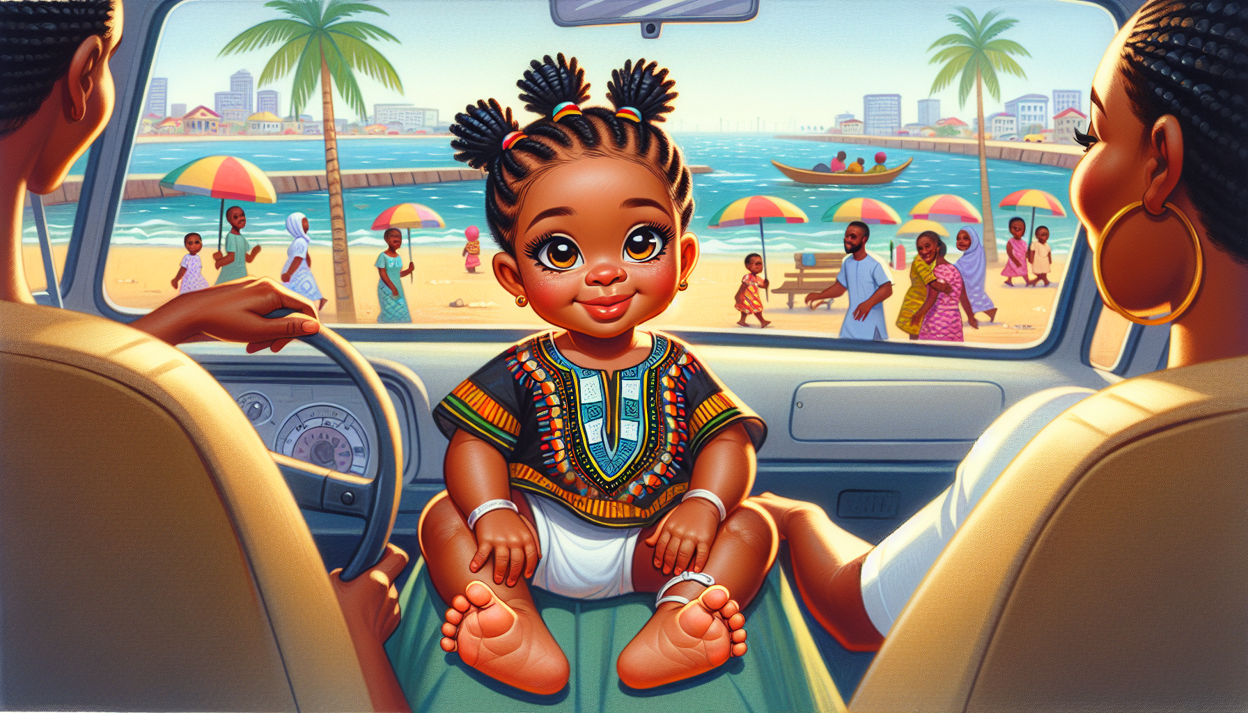 Tiny Toes in the Sand